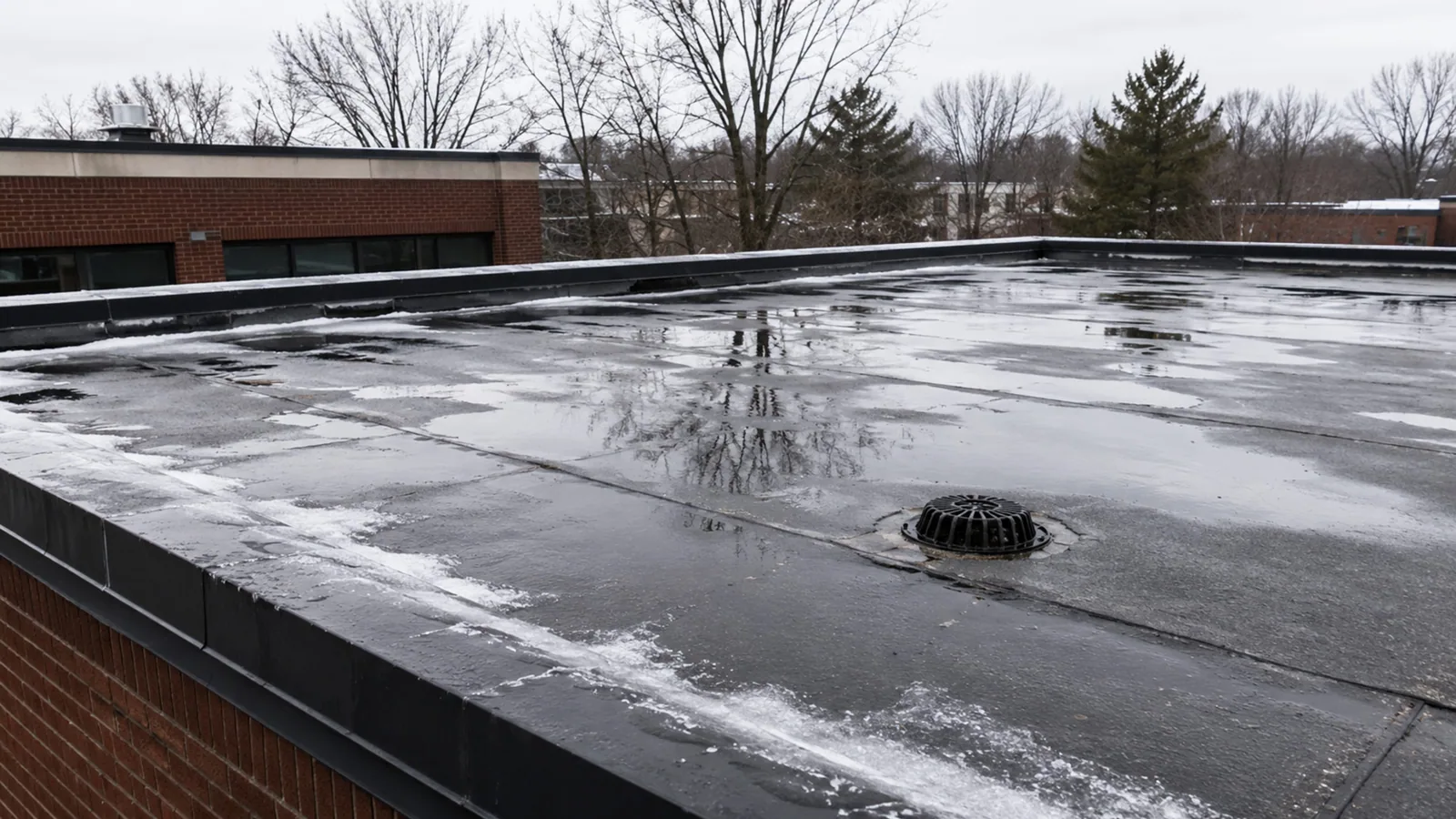 Ponding Water Roof Repair in Dearborn, MI in Dearborn, MI Ponding Water Roof Repair in Dearborn, MI in Dearborn, MI