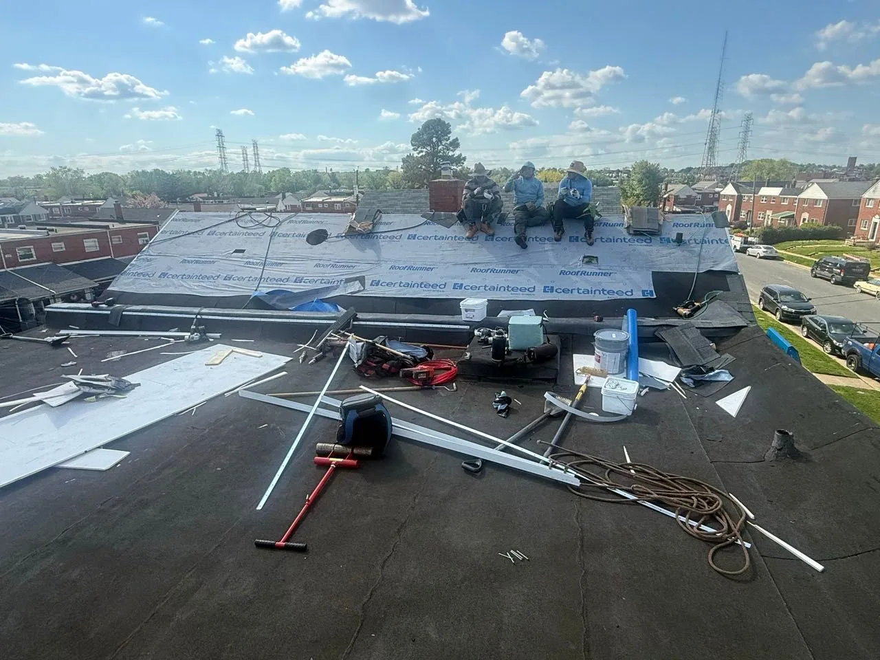 EPDM roofing membrane
