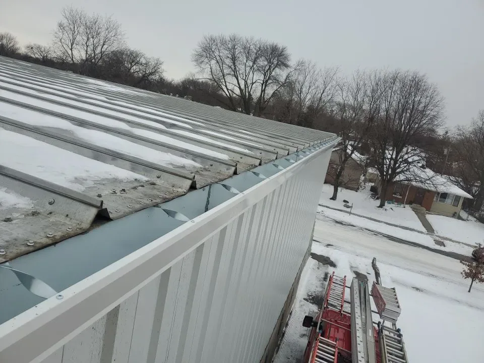 Commercial Roof Edge Metal, Coping and Gutters in Dearborn, MI in Dearborn, MI Commercial Roof Edge Metal, Coping and Gutters in Dearborn, MI in Dearborn, MI